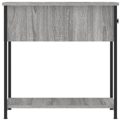 Yöpöytä harmaa Sonoma 30x60x60 cm tekninen puu