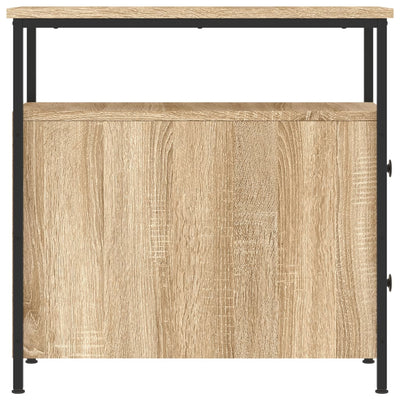 Yöpöydät 2 kpl Sonoma-tammi 30x60x60 cm tekninen puu