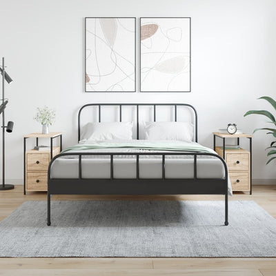 Sonoma-tammi yöpöydät Gertrut 30x60x60cm (puinen)