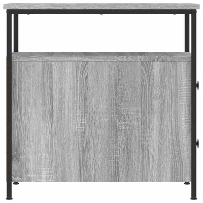Yöpöytä harmaa Sonoma 30x60x60 cm tekninen puu