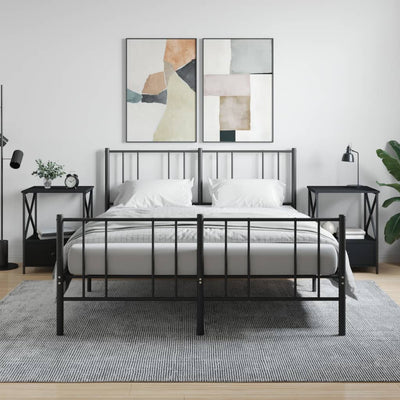 Musta yöpöydät Vahtang 50x41x65cm (2 kpl puinen)