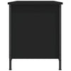 TV-taso musta 100x40x50 cm tekninen puu
