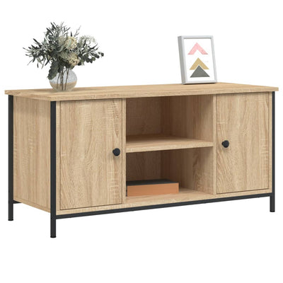 TV-taso Sonoma-tammi 100x40x50 cm tekninen puu
