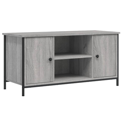 TV-taso harmaa Sonoma 100x40x50 cm tekninen puu