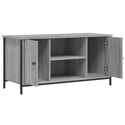 TV-taso harmaa Sonoma 100x40x50 cm tekninen puu