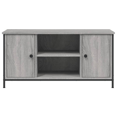 TV-taso harmaa Sonoma 100x40x50 cm tekninen puu