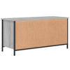 TV-taso harmaa Sonoma 100x40x50 cm tekninen puu