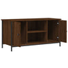 TV-taso ruskea tammi 100x40x50 cm tekninen puu