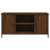 TV-taso ruskea tammi 100x40x50 cm tekninen puu