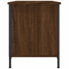 TV-taso ruskea tammi 100x40x50 cm tekninen puu