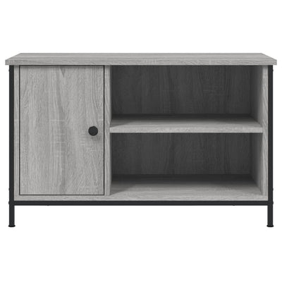 TV-taso harmaa Sonoma 80x40x30 cm tekninen puu