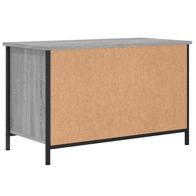 TV-taso harmaa Sonoma 80x40x30 cm tekninen puu