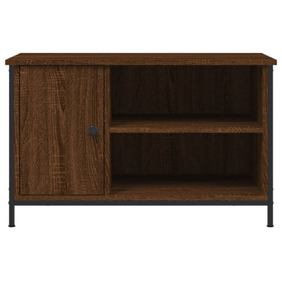 TV-taso ruskea tammi 80x40x50 cm tekninen puu