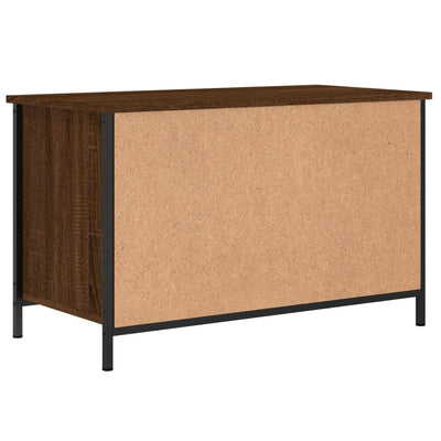 TV-taso ruskea tammi 80x40x50 cm tekninen puu