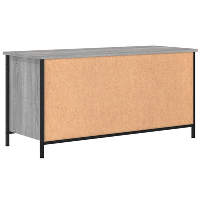 TV-taso harmaa Sonoma 100x40x50 cm tekninen puu