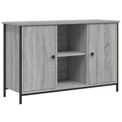 TV-taso harmaa Sonoma 100x35x65 cm tekninen puu