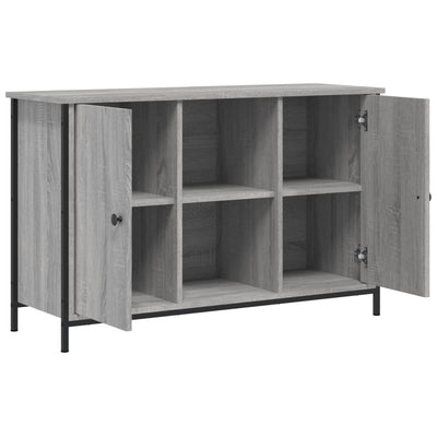 TV-taso harmaa Sonoma 100x35x65 cm tekninen puu
