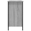 TV-taso harmaa Sonoma 100x35x65 cm tekninen puu