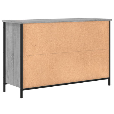 TV-taso harmaa Sonoma 100x35x65 cm tekninen puu