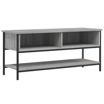 TV-taso harmaa Sonoma 100x35x45 cm tekninen puu
