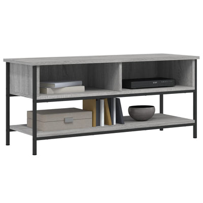 TV-taso harmaa Sonoma 100x35x45 cm tekninen puu