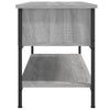 TV-taso harmaa Sonoma 100x35x45 cm tekninen puu