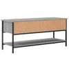 TV-taso harmaa Sonoma 100x35x45 cm tekninen puu