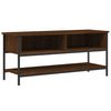TV-taso ruskea tammi 100x35x45 cm tekninen puu