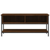 TV-taso ruskea tammi 100x35x45 cm tekninen puu