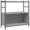 Kirjahylly harmaa Sonoma 80x30x78,5 cm tekninen puu ja rauta