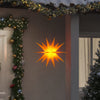Jouluvalo 3 LED-valoa taitettava keltainen 43 cm