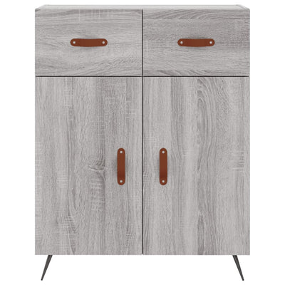 Senkki harmaa Sonoma 69,5x34x90 cm tekninen puu