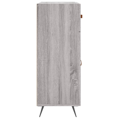 Senkki harmaa Sonoma 69,5x34x90 cm tekninen puu