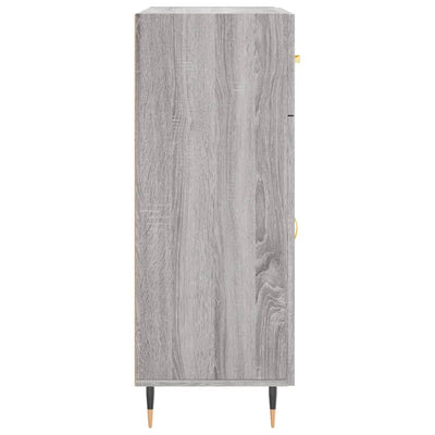 Senkki harmaa Sonoma 69,5x34x90 cm tekninen puu