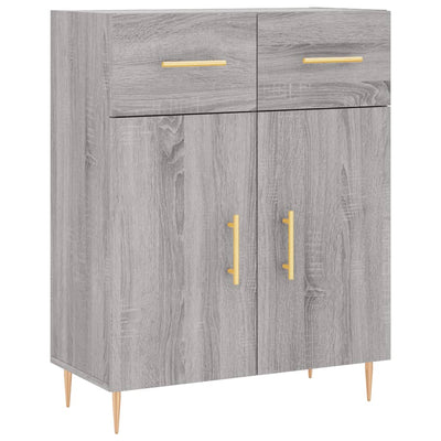 Senkki harmaa Sonoma 69,5x34x90 cm tekninen puu