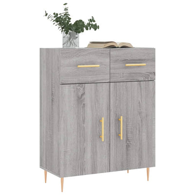 Senkki harmaa Sonoma 69,5x34x90 cm tekninen puu