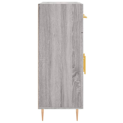 Senkki harmaa Sonoma 69,5x34x90 cm tekninen puu
