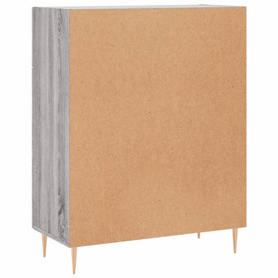 Senkki harmaa Sonoma 69,5x34x90 cm tekninen puu