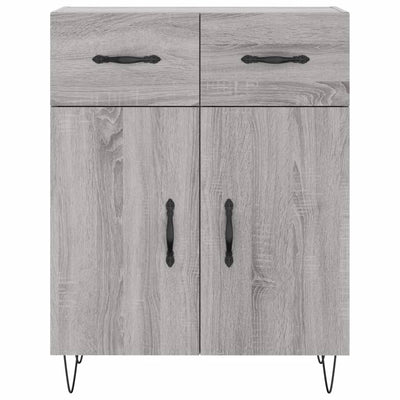 Senkki harmaa Sonoma 69,5x34x90 cm tekninen puu