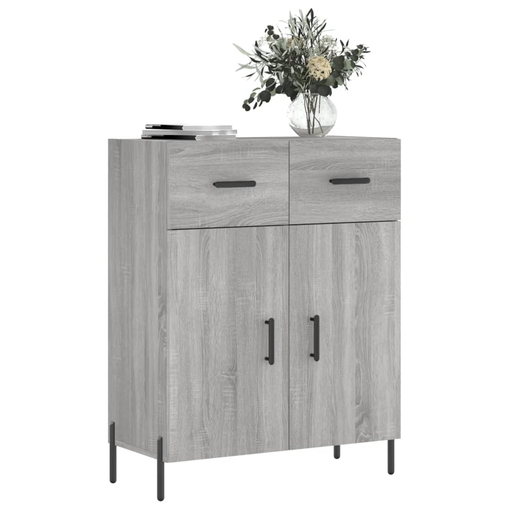 Harmaa senkki Cotofana 69,5x34x90cm (puinen)