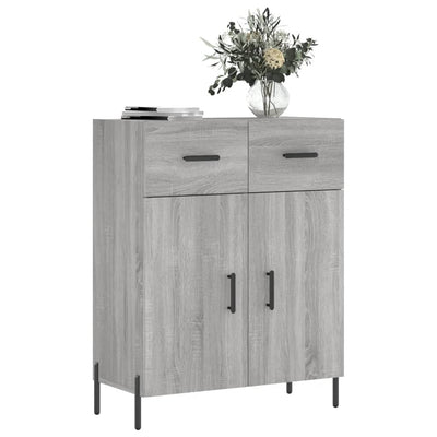 Senkki harmaa Sonoma 69,5x34x90 cm tekninen puu