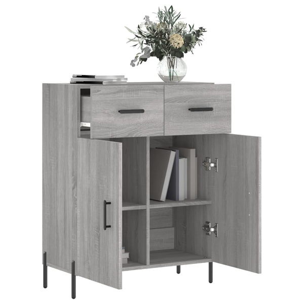 Harmaa senkki Cotofana 69,5x34x90cm (puinen)