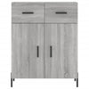 Harmaa senkki Cotofana 69,5x34x90cm (puinen)