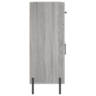 Senkki harmaa Sonoma 69,5x34x90 cm tekninen puu