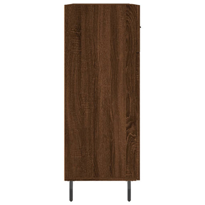 Senkki ruskea tammi 69,5x34x90 cm tekninen puu