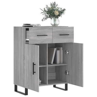 Senkki harmaa Sonoma 69,5x34x90 cm tekninen puu
