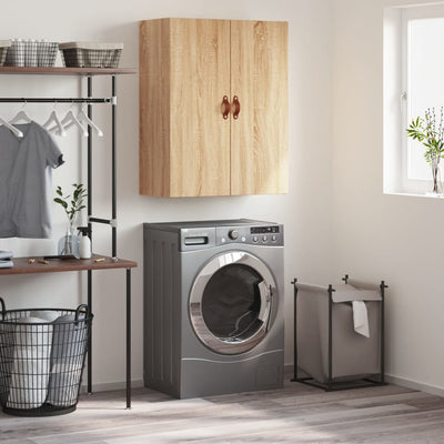 Seinäkiinnitettävä kaappi Sonoma-tammi 69,5x34x90 cm