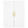 Valkoinen seinäkiinnitettävä kaappi Stratica 69,5x34x90cm