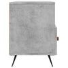 TV-taso betoninharmaa 102x36x50 cm tekninen puu