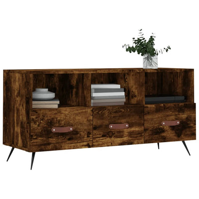 TV-taso savutammi 102x36x50 cm tekninen puu